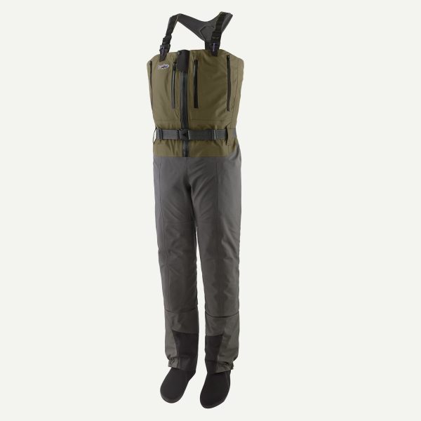 Patagonia Swiftcurrent Expedition Zip-Front Waders - Basin Green Online Sale