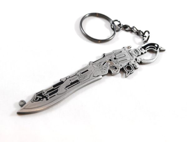Thancred s Gunblade Enamel Metal as Necklace Keychain or Pin Hot on Sale - Image 4